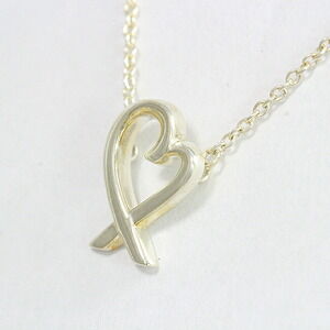 Tiffany Co Loving Heart Necklace Silver Accessory
